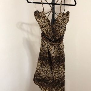 Wet seal summer leopard sundress Medium